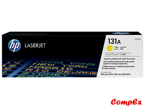 Hp 131A Yellow Original Laserjet Toner Cartridge (Cf212A)
