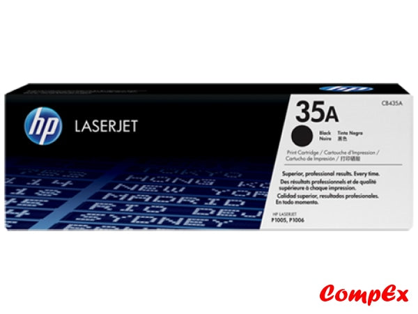 Hp 35A Black Original Laserjet Toner Cartridge (Cb435A)