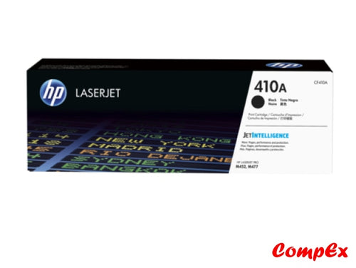 Hp 410A Black Original Laserjet Toner Cartridge (Cf410A)