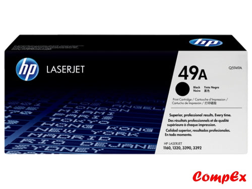Hp 49A Black Original Laserjet Toner Cartridge (Q5949A)