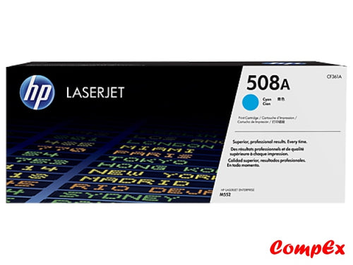 Hp 508A Cyan Original Laserjet Toner Cartridge (Cf361A)
