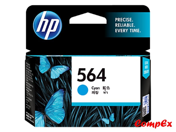 Hp 564 Cyan Original Ink Cartridge (Cb318Wa)