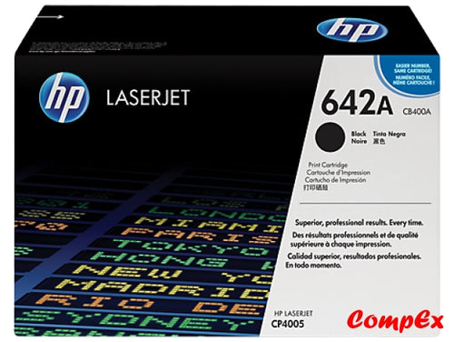 Hp 642A Black Original Laserjet Toner Cartridge (Cb400A)