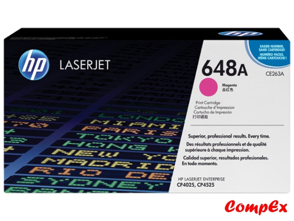 Hp 648A Magenta Original Laserjet Toner Cartridge (Ce263A)