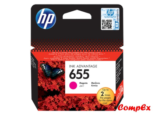 Hp 655 Magenta Original Ink Advantage Cartridge (Cz111Ae)