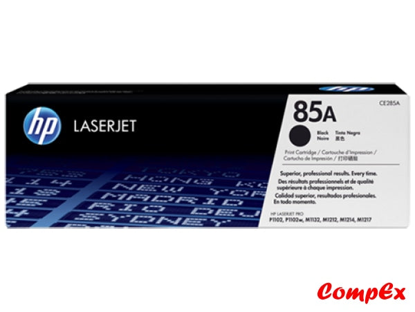 Hp 85A Black Original Laserjet Toner Cartridge (Ce285A)