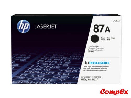 Hp 87A Black Original Laserjet Toner Cartridge (Cf287A)