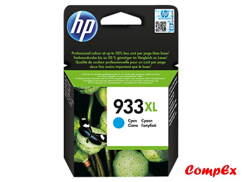 Hp 933Xl High Yield Cyan Original Ink Cartridge (Cn054Ae)