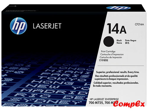 Hp Cf214A (14A) Toner Cartridge