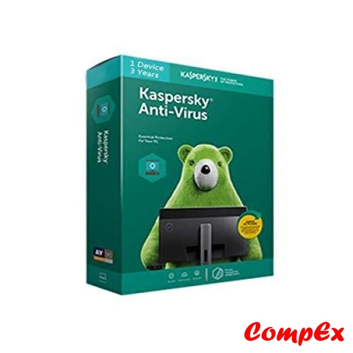 Kaspersky Anti-Virus - 3 Device 1 Year (Cd) Software
