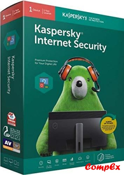 Kaspersky Internet Security - 1 Pc Year (Cd) Software