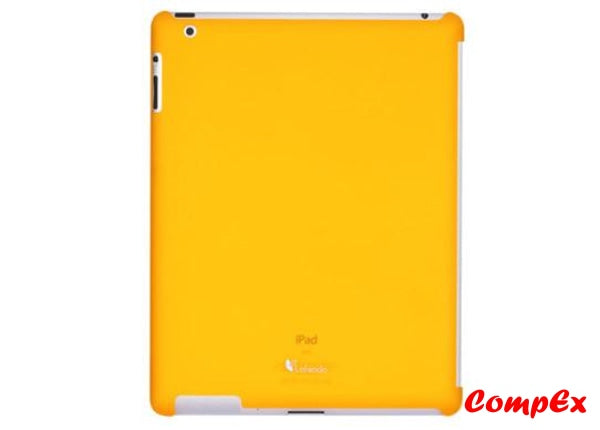 Lafeada Active Shell Ultra Slim Case For Ipad 2 Compatible With Smart Cover Orange Tablet Carry