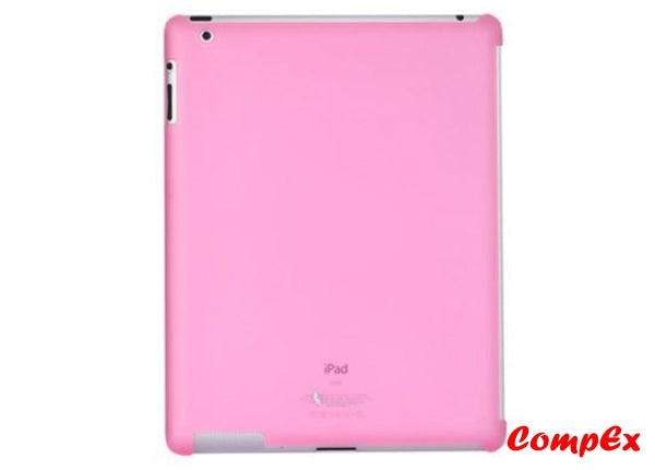 Lafeada Active Shell Ultra Slim Case For Ipad 2 Compatible With Smart Cover Pink Tablet Carry
