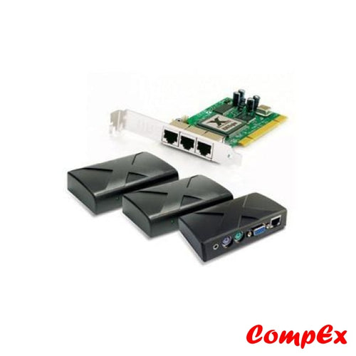 Ncomputing X300 Ultra Thin Client 3 User Expansion Kit Kvm Switch