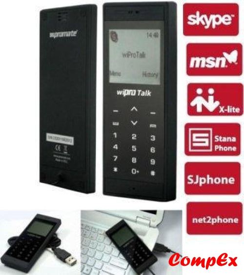 Promate Wipro Talk Usb Voip Phone Headset