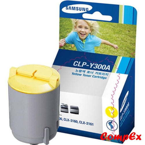 Samsung Clp-Y300A Yellow Toner Cartridge