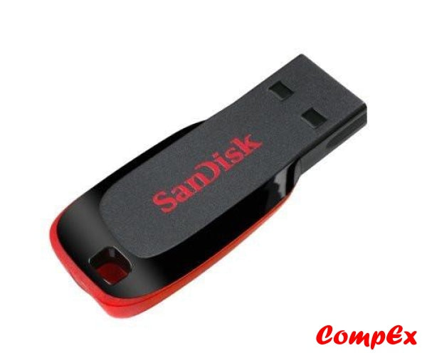Sandisk Sdcz50 B35 16 Gb Cruzer Blade Usb 2.0 Flash Drive - Black