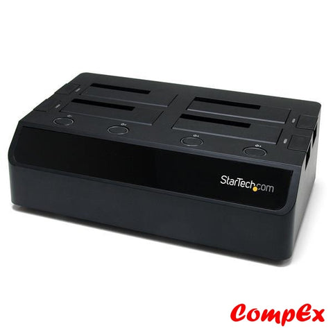 Startech 4 Bay Esata Usb 3.0 To Sata Hard Drive Docking Station For 2.5/3.5 Hdd (Satdock4U3E) Dock