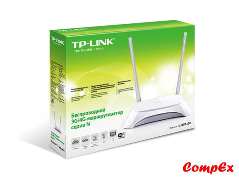 Tp-Link 3G/4G Wireless N Router Tl-Mr3420
