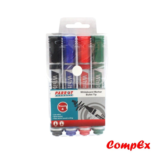 Whiteboard Marker (Bullet Tip - Pouch 4) Markers